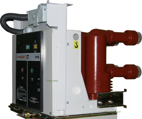 مدار شکن خلاء VCB نوع ثابت 24KV فاصله فاز 310mm